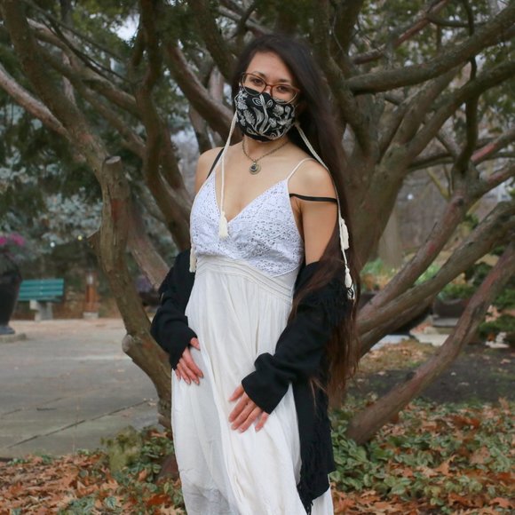 Gauzy White Strappy Boho Lace Dress - Picture 5 of 10